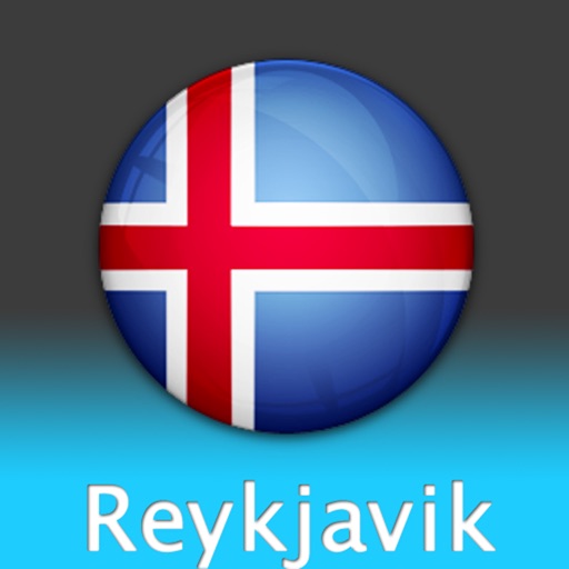 Reykjavik Travel Map icon