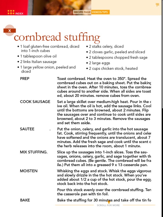 Gluten Free Thanksgiving Baking screenshot-3