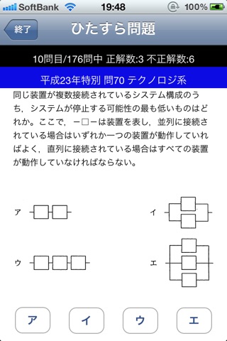 一夜漬けアプリ ～ITパスポート編～ 【評価版】 screenshot 2