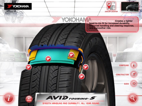 Yokohama Tire Explorer screenshot 3