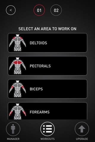 Muscle Manager : Gym Workouts screenshot 3