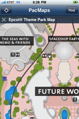 Epcot GPS Map and Guide by Nick Jag Inc.
