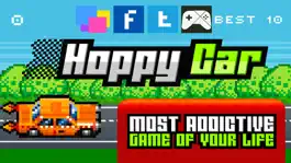 Game screenshot Hoppy Car Racing Free Classic Pixel Arcade Games mod apk