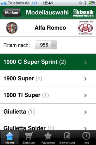 AUTO BILD KLASSIK Preisfinder screenshot 2
