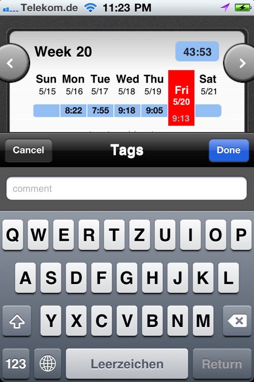 TimeClock (location-based) screenshot-4