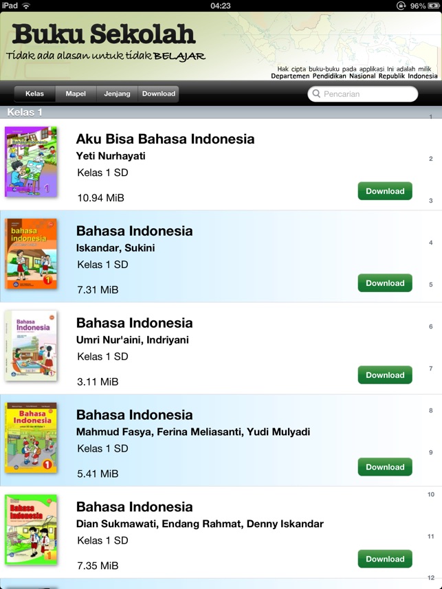 Buku Sekolah