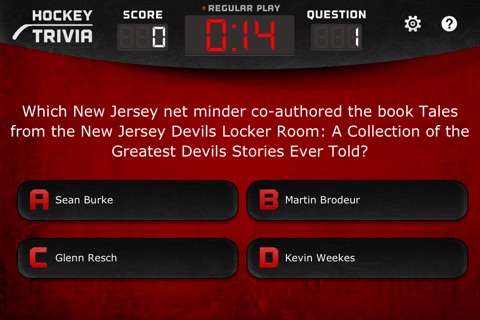 New Jersey Devils - Hockey Trivia Lite screenshot 2