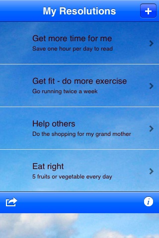 Good Resolutions screenshot 3