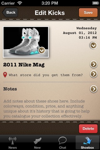 My Kicks screenshot 3