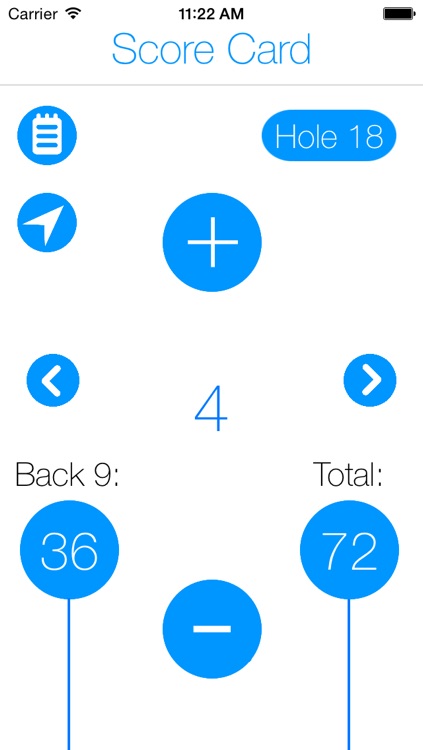 Score Card: Digitalize Your Golf Score