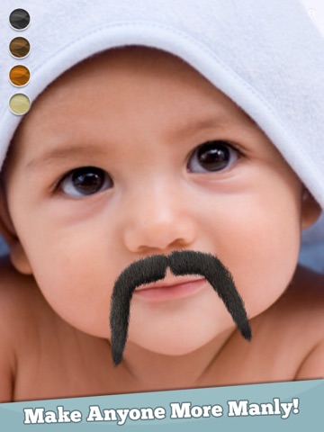 Mustache Makeover Lite HD screenshot 2