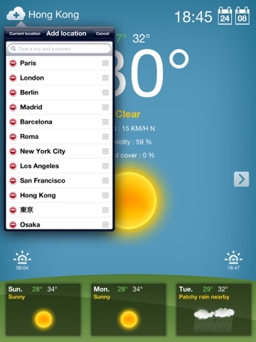 Weather for iPad screenshot 4