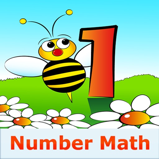 A Number Math App - practice basic elementary number facts for kindergarten, 1st and 2nd grade kids - FREE