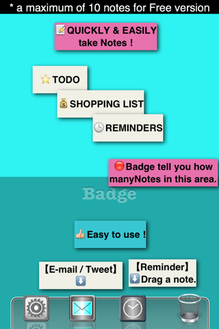 Badge Sticky Notes FREE screenshot 4