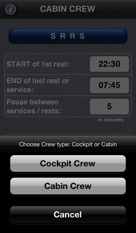 Crew Rest