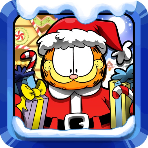 Garfield Saves The Holidays iOS App