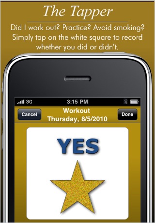 Gold Stars & Check Marks: Tap to Track Daily Goals and Habits screenshot 2