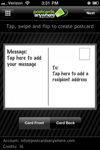 Postcards Anywhere screenshot 3