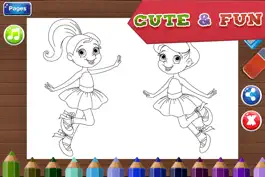 Game screenshot Coloring Pages for Girls - Fun Games for Kids hack