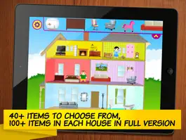 Game screenshot Little House Decorator - creative play for girls, boys and whole family - Free hack