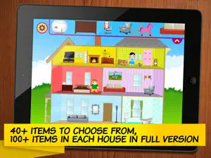 Little House Decorator - creative play for girls, boys and whole family - Free screenshot #3 for iPad