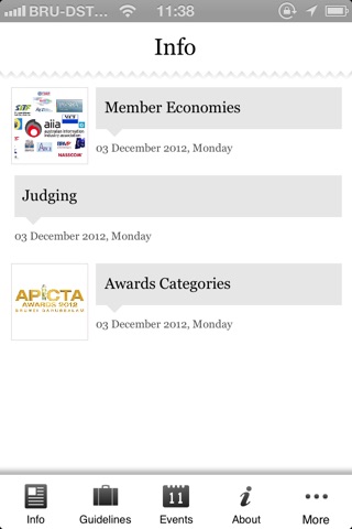 APICTA Awards 2012 screenshot 3