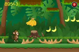 Game screenshot Мега Обезьяна джунгли Выполнить - банановое дерево Прыжки Мир, свободный apk