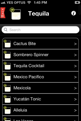 The Cocktail Bible screenshot 2