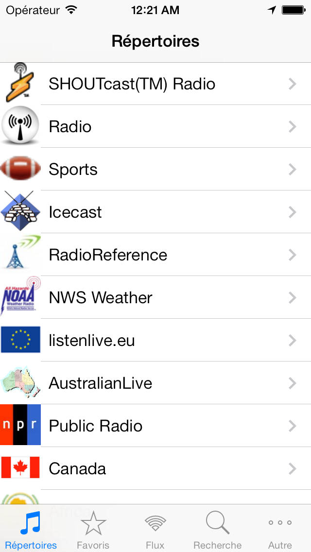 Screenshot #1 pour Radio
