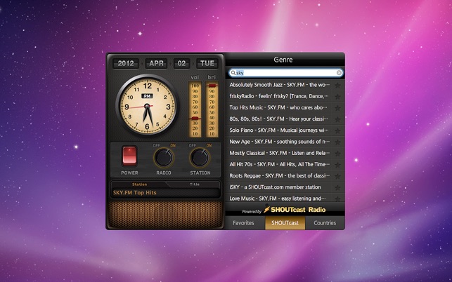 ‎Radio Clock - Listen to 50,000 stations from around the world! Screenshot