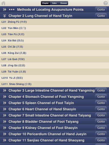 Anatomical Illustration of Acupuncture Points Lite screenshot 3