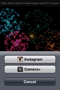 Real Fireworks Artwork Visualizer Free for iPhone and iPod Touch screenshot #3 for iPhone