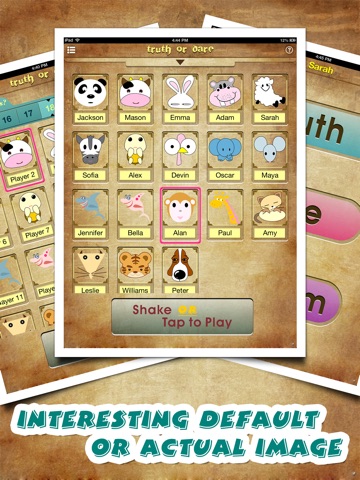 Pocket Truth or Dare for iPad screenshot 2