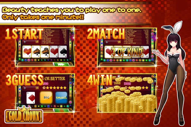 Gold Crown™ Video Poker