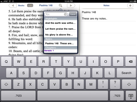 Manna Bible screenshot 4