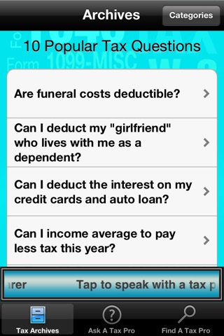 ASK A TAX PREPARER screenshot 3