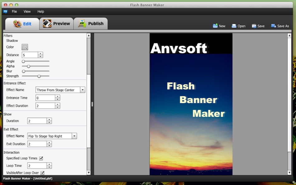 #1. AnvSoft Banner Maker Free (macOS) 由: Anvsoft Inc.