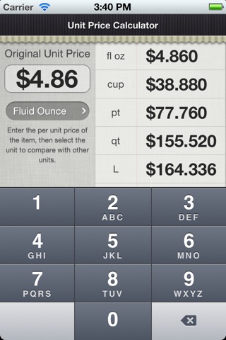 ThriftyCalc - The Money Saving Calculator screenshot 2