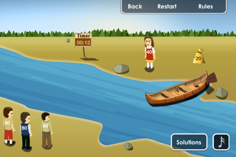 The River Tests - IQ Puzzle screenshot 4