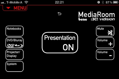 :3C! vidision MediaRoom screenshot 2