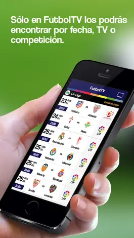 Game screenshot FutbolTV: Los horarios del fútbol en TV apk