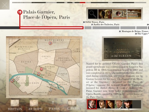 SHERLOCK HOLMES: A GAME OF SHADOWS Movie App screenshot 2