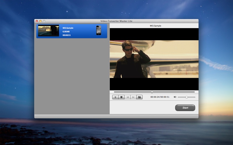 Screenshot #1 pour Video Converter Master Lite