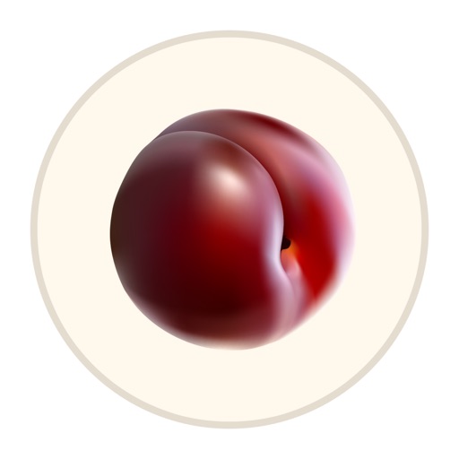 Peach Plum Icon