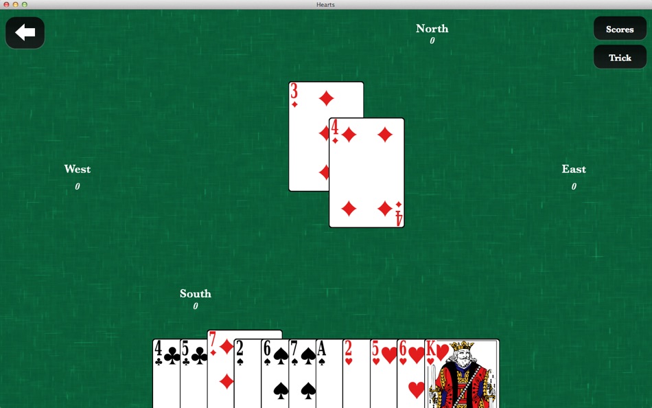 #2. Hearts Game for Mac OS X (macOS) 由: Eryod Soft