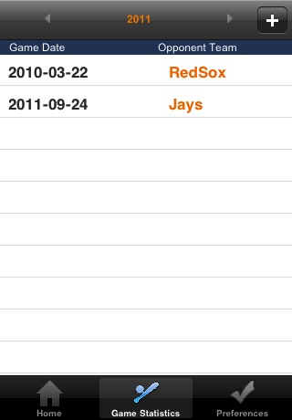 My Baseball Stats screenshot 3