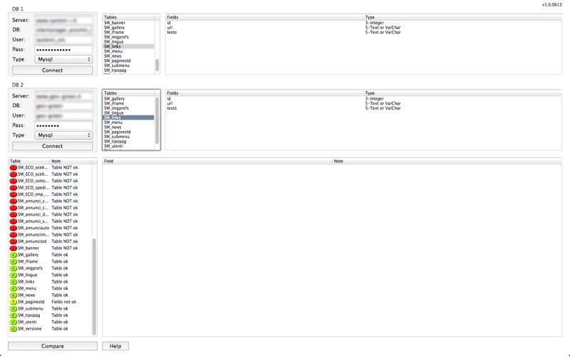 Screenshot #3 pour System-i DBcompare