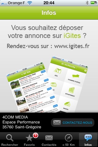 Gites et locations de vacances en France - iGites screenshot 4