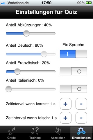 CH Militär Abzeichen screenshot 4