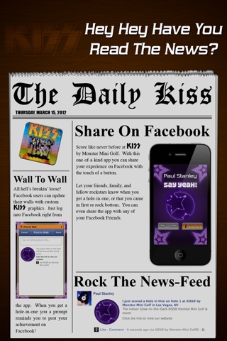 KISS by Monster Mini Golf screenshot 2